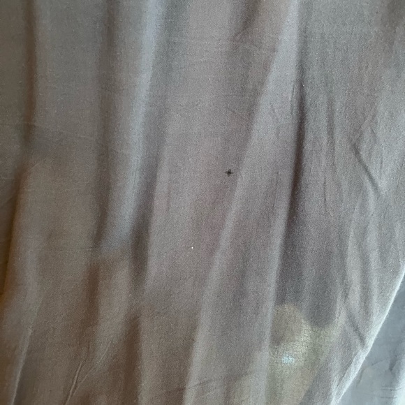 Vintage 100% Rayon Button Down Blue Shirt - Picture 4 of 13